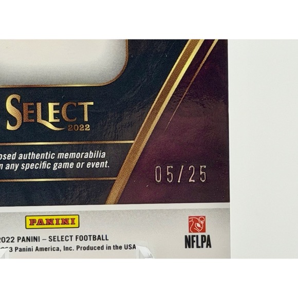 2022 Panini Select Sparks Tie-dye /25 Chase Young #SP-34 Washington Commanders - Picture 3 of 4